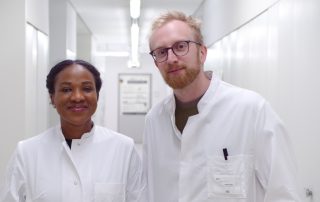 Maureen Obara und Dr. Matthias Bruhn,